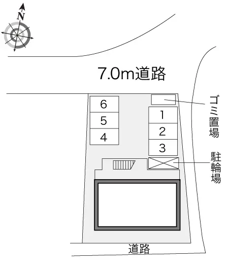 倉敷市酒津 月極駐車場